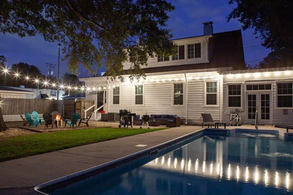 Columbus Haven - Private Pool & Fire Pit Nights Near Ft Moore & Riverwalk Villa Exterior photo